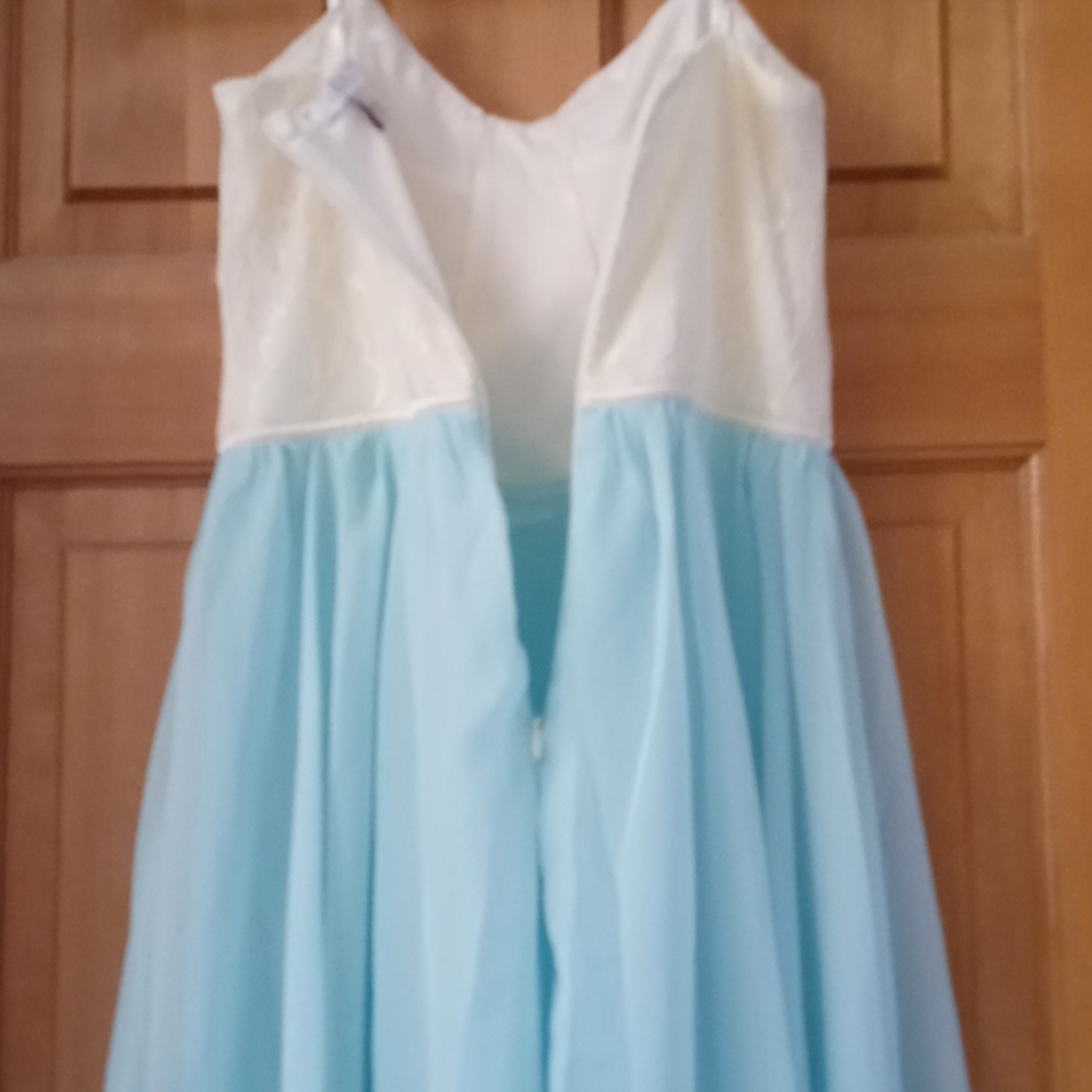 🌼delias Gorgeous sheer high low dress - Picture 8 of 9